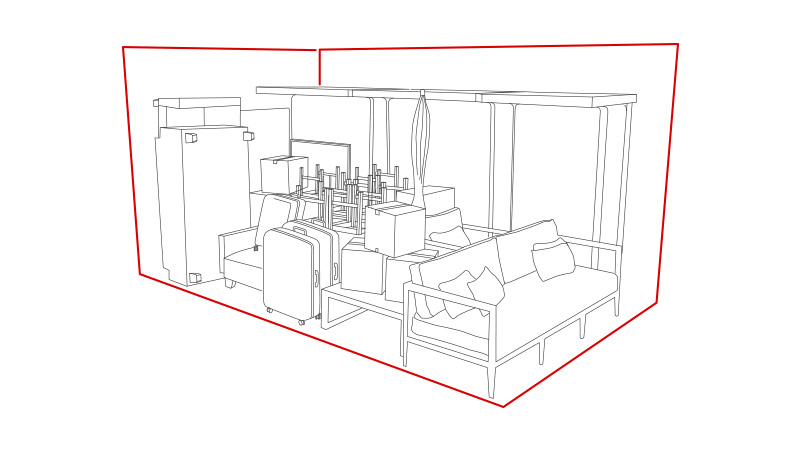 Storage Size Estimator | Calculate Unit Space